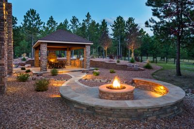 Keep Your Guests Warm Around Your Fire Pit!