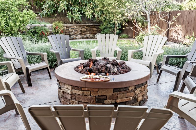 Gas Fire Pit Installation