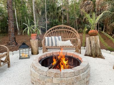 Outdoor Firepit Installation