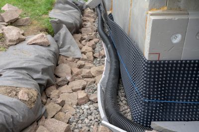 Foundation Drain Installation